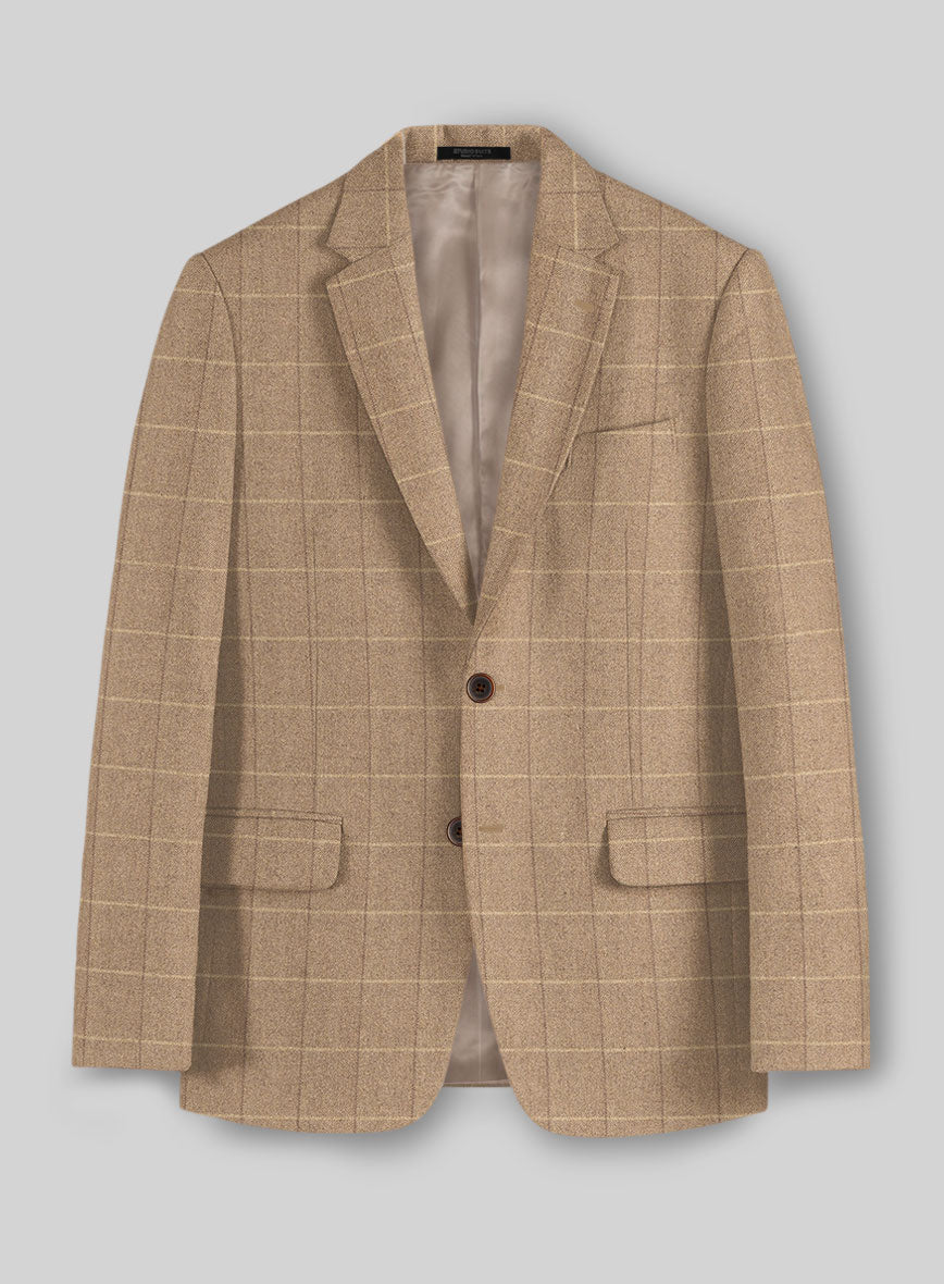Italian Duami Checks Tweed Jacket - StudioSuits