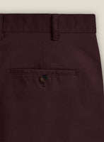 Italian Eggplant Cotton Stretch Shorts - StudioSuits