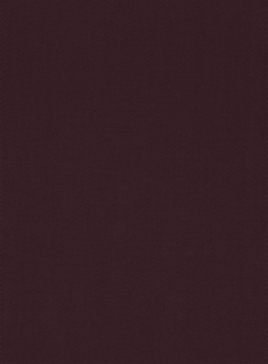 Italian Eggplant Cotton Stretch Suit - StudioSuits