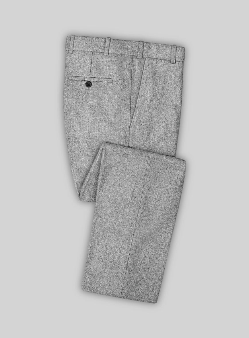 Italian Empire Gray Tweed Suit - StudioSuits