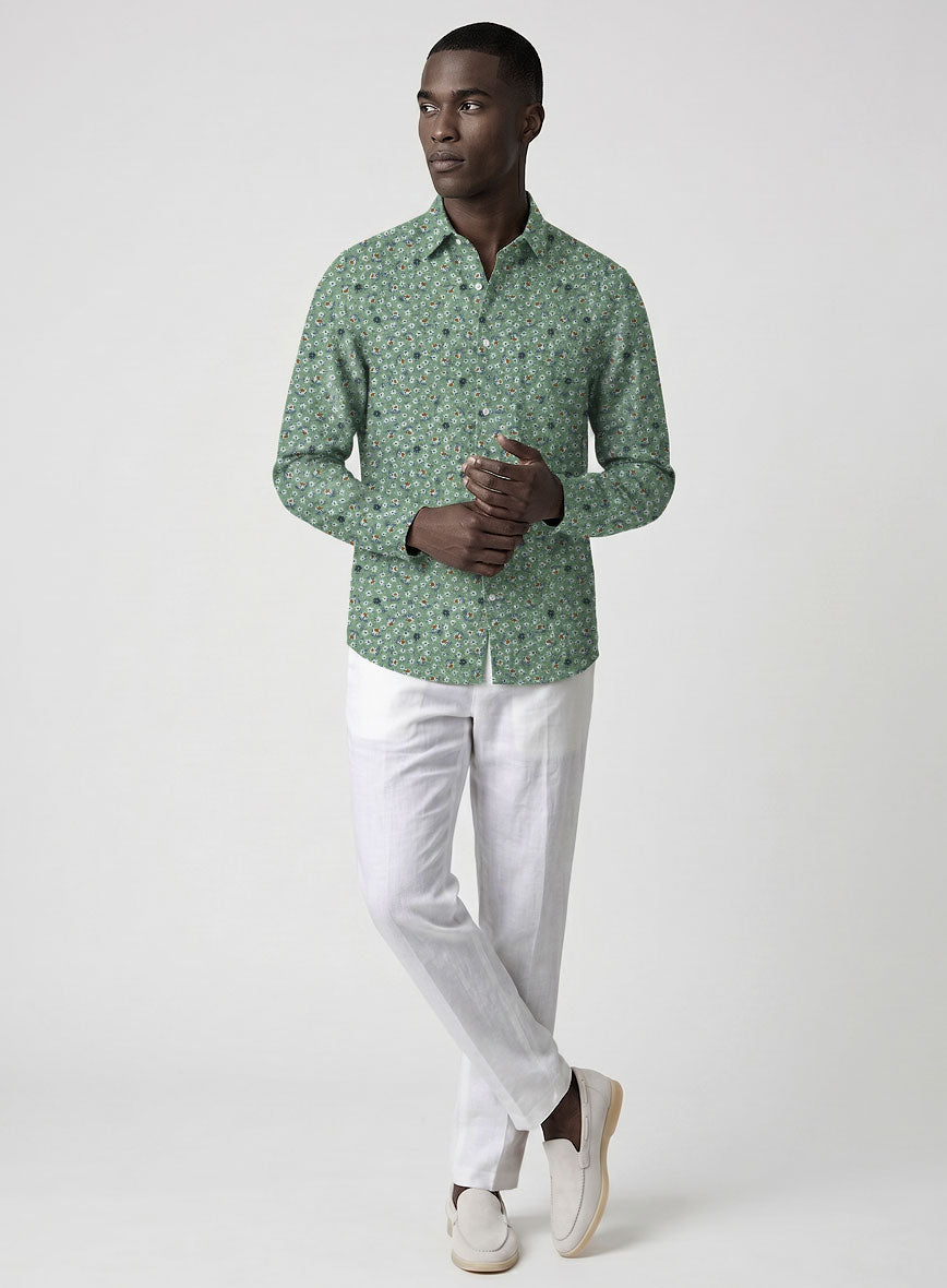 Italian Eresmo Summer Linen Shirt - StudioSuits