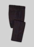 Italian Ernesto Check Tweed Pants - StudioSuits