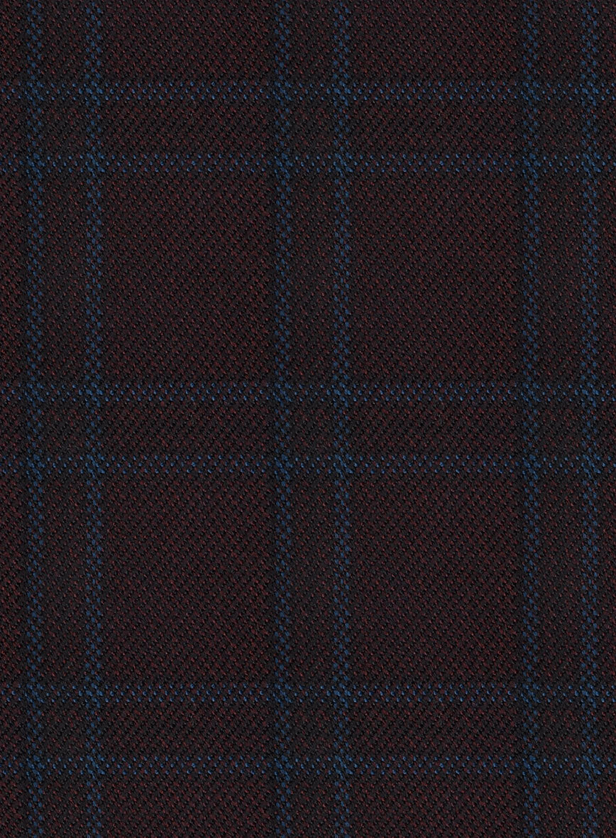 Italian Ernesto Check Tweed Pants - StudioSuits