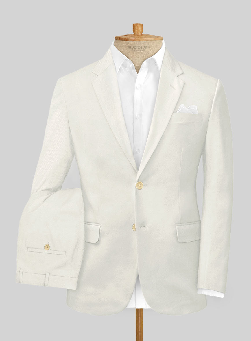 Italian Fawn Cotton Stretch Suit - StudioSuits