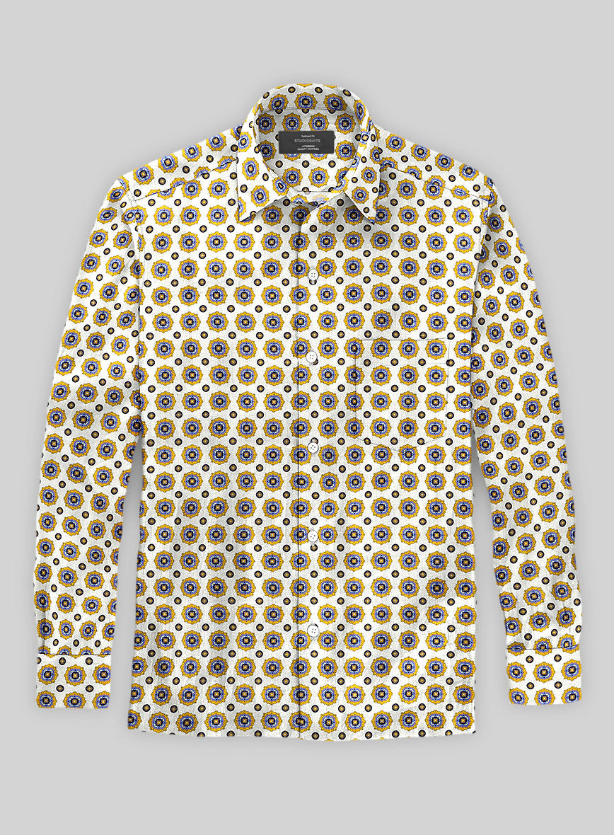 Italian Feliciano Summer Linen Shirt - StudioSuits