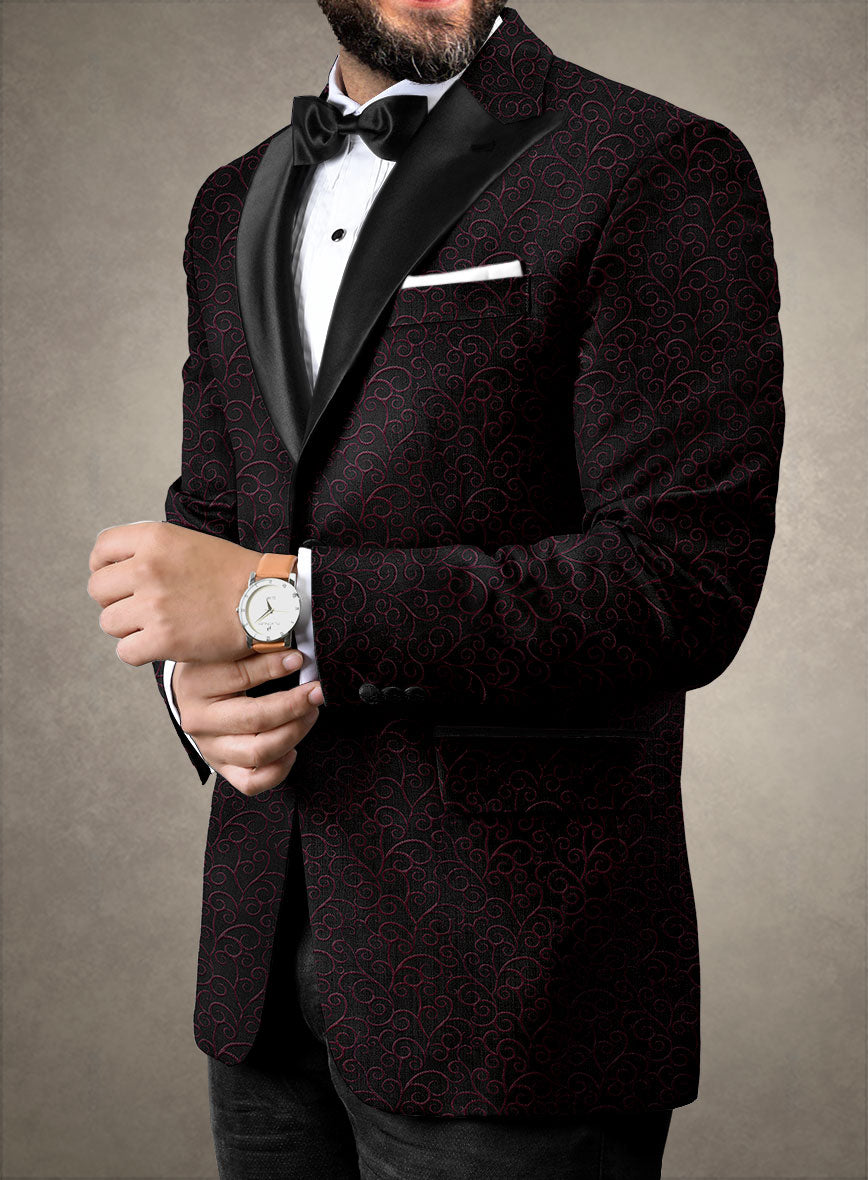 Italian Fiorenza Tuxedo Blazer - StudioSuits