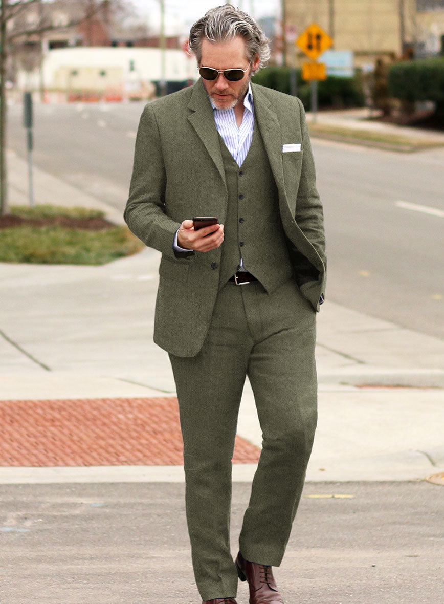 slim fit dress slacks Estee Lime Green Dress – FRNCH.fr main image 1