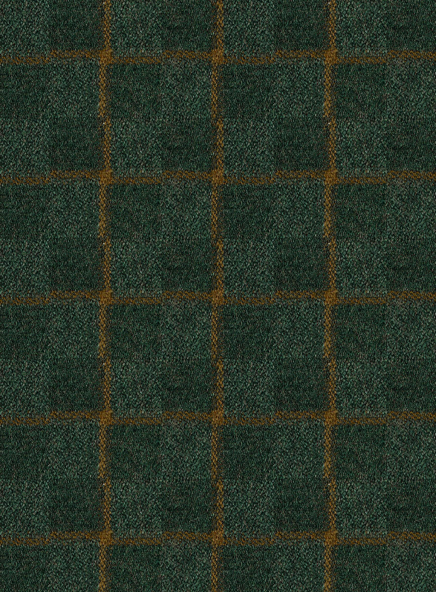 Italian Forestline Check Tweed Pants - StudioSuits
