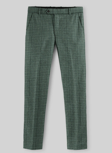 パンツ ANDWANG Tweed classic mini pants houndstooth-tweed-dress-pants-