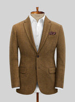 Italian Highlander Rust Tweed Jacket - StudioSuits
