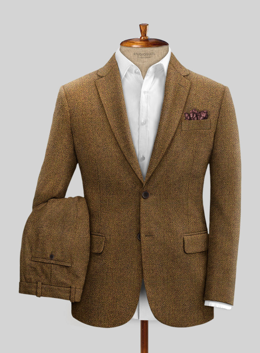 Italian Highlander Rust Tweed Suit - StudioSuits