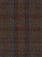 Italian Iana Brown Wool Pants - StudioSuits