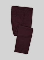 Italian Isandi Sangria Wool Pants - StudioSuits