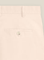 Italian Light Pink Cotton Stretch Shorts - StudioSuits