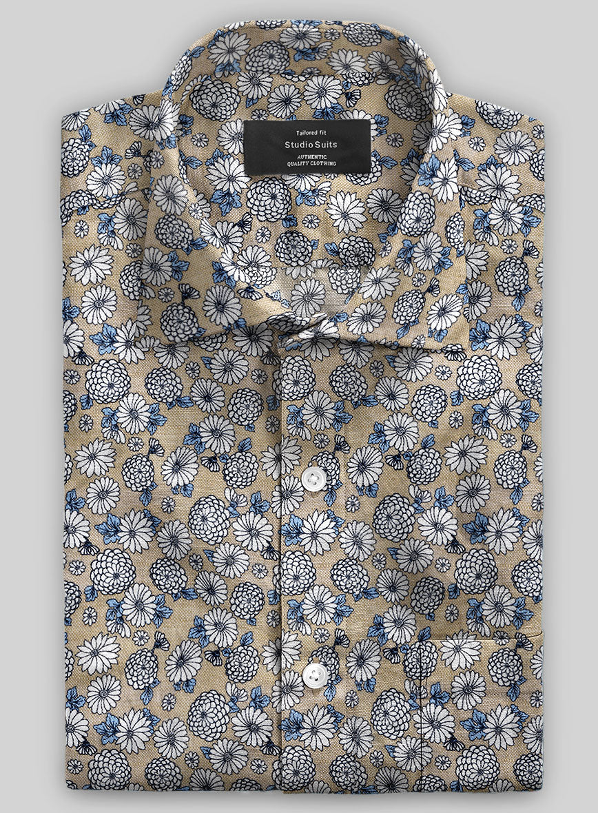 Italian Linen Arnar Shirt - StudioSuits