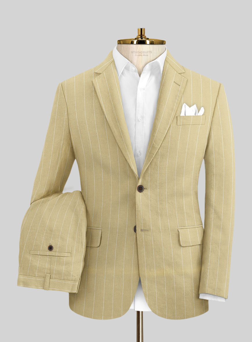 Italian Linen Balloz Suit - StudioSuits