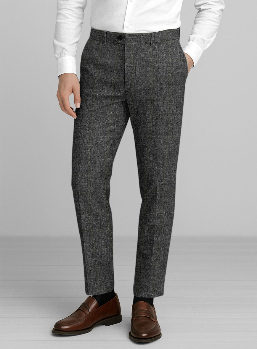 Italian Linen Blackstone Pants - StudioSuits