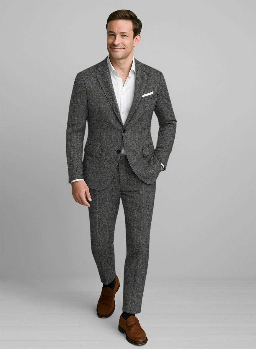 Italian Linen Blackstone Suit - StudioSuits