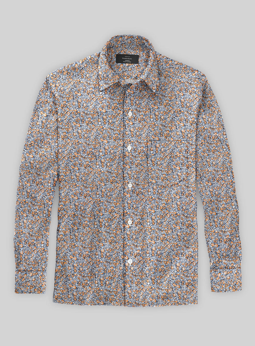 Italian Linen Che Shirt - StudioSuits