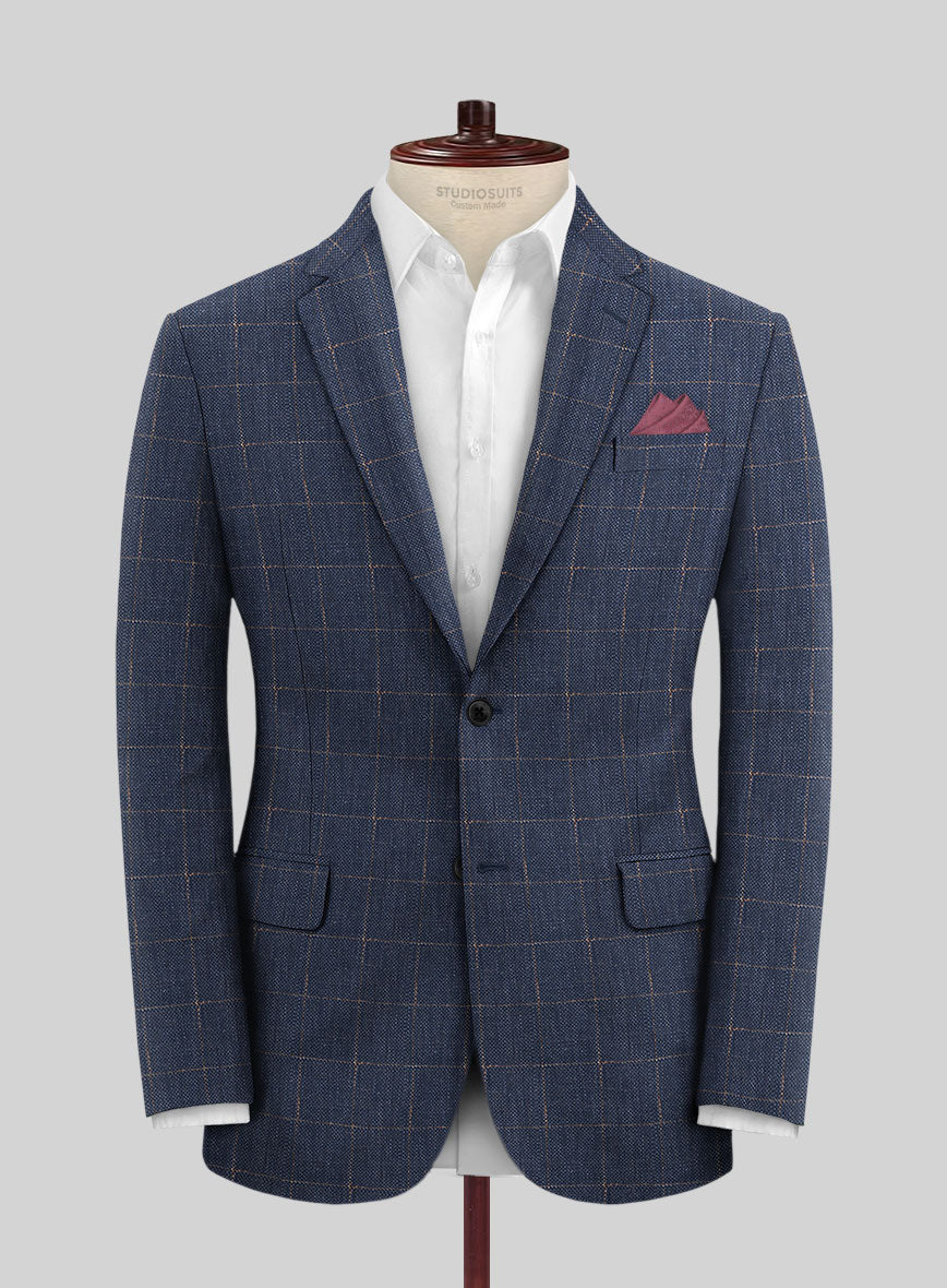 Italian Linen Clavo Jacket - StudioSuits
