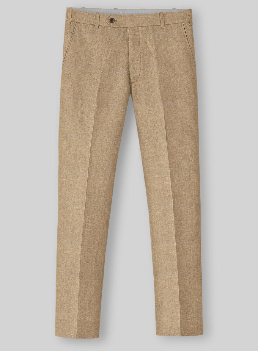Italian Linen Cleofas Pants - StudioSuits