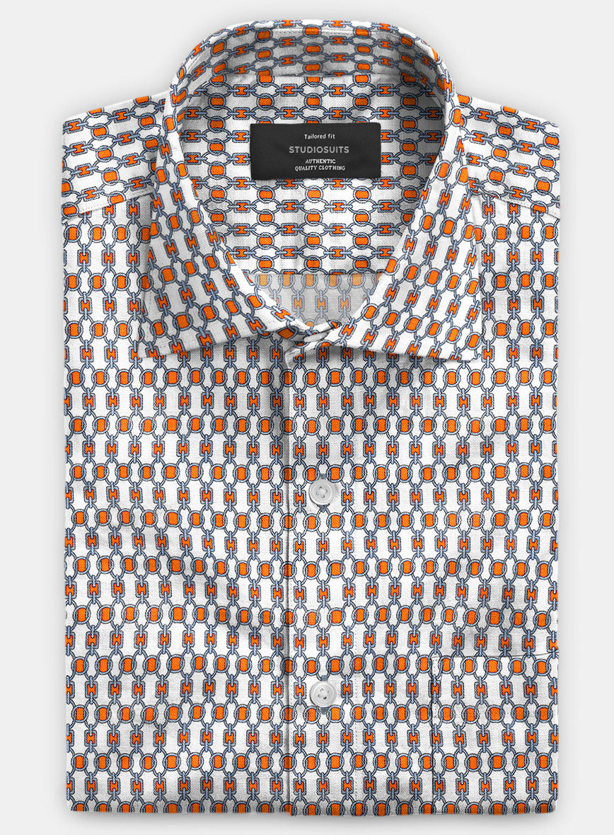Italian Linen Cormen Shirt - StudioSuits
