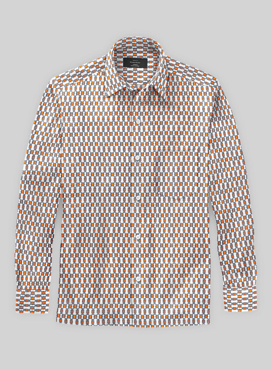Italian Linen Cormen Shirt - StudioSuits