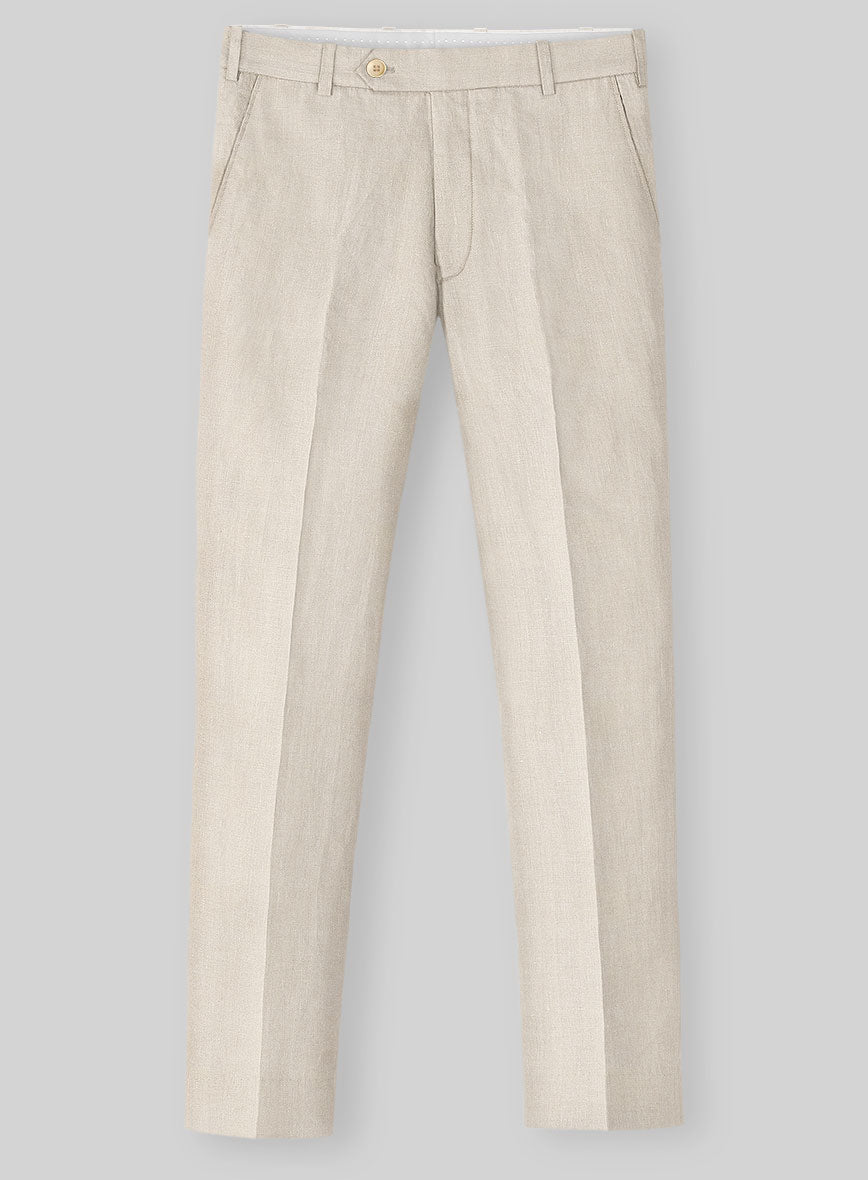 Italian Linen Demetrio Pants - StudioSuits