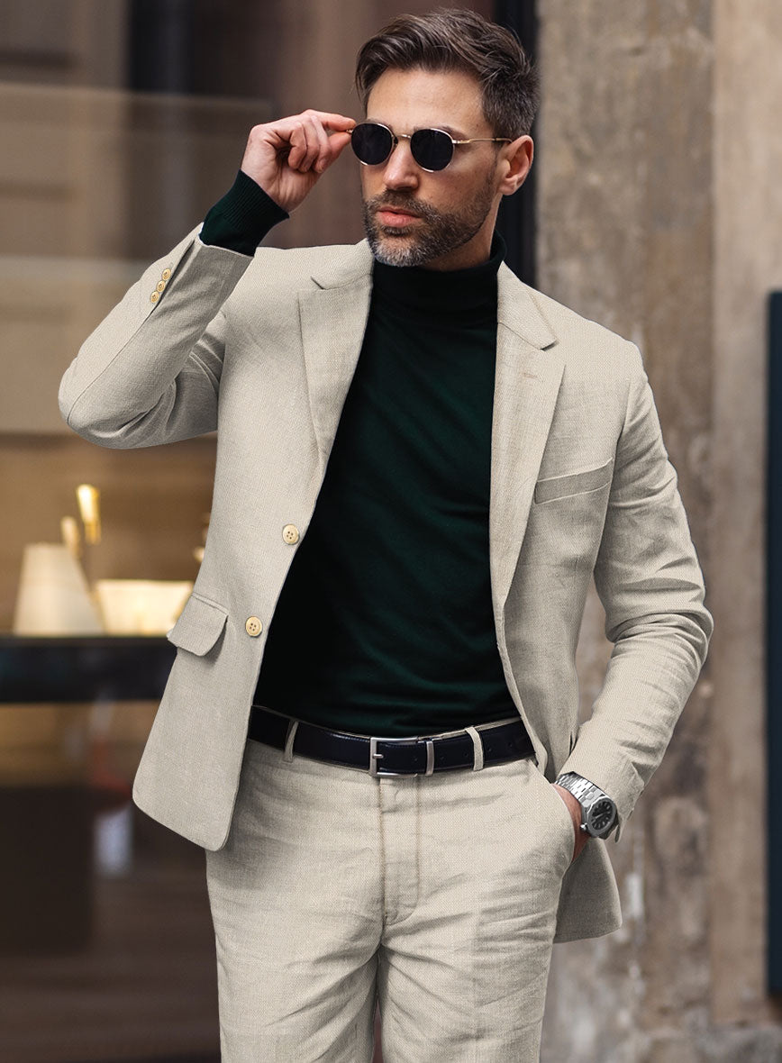 Italian Linen Demetrio Suit - StudioSuits