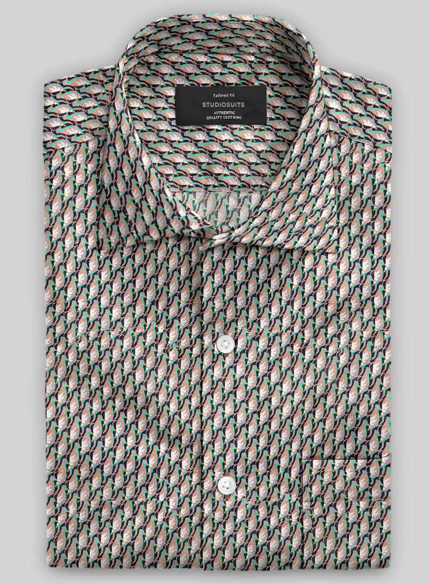 Italian Linen Einal Shirt - StudioSuits