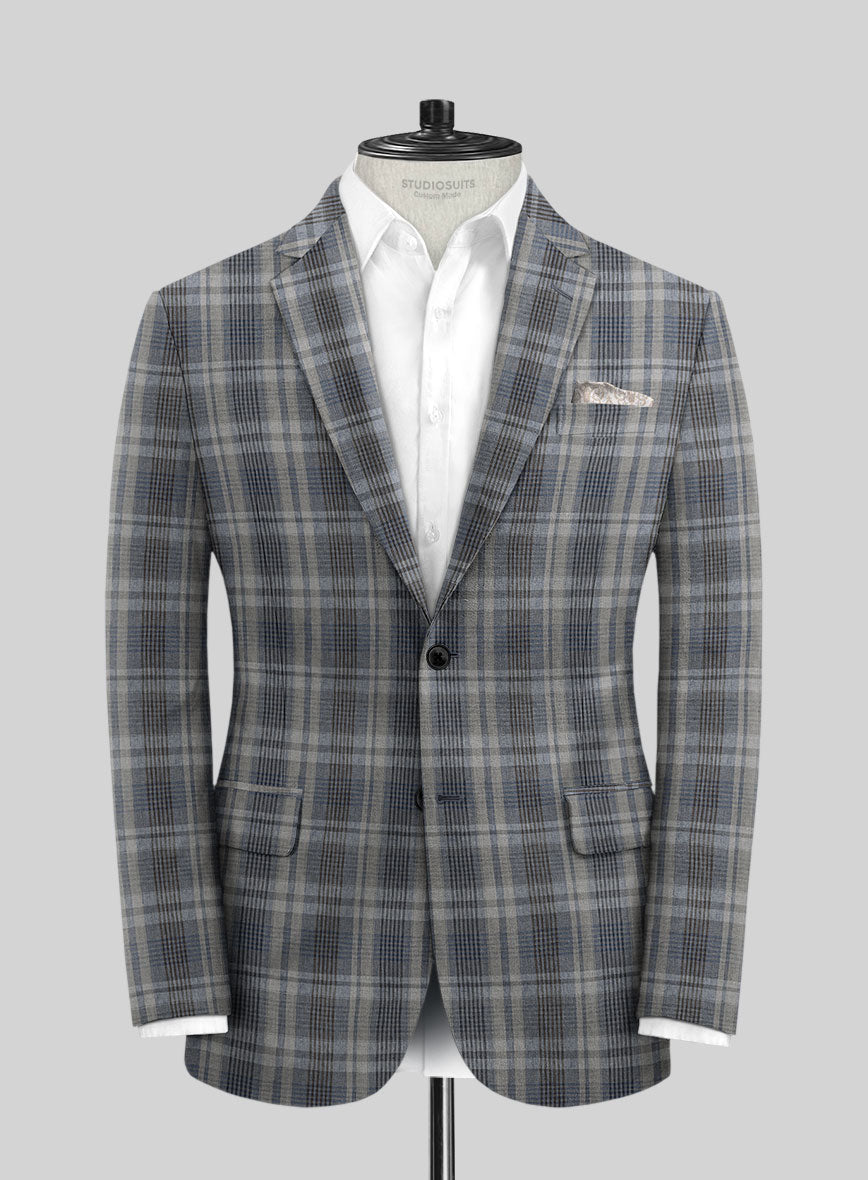 Italian Linen Emundo Jacket - StudioSuits
