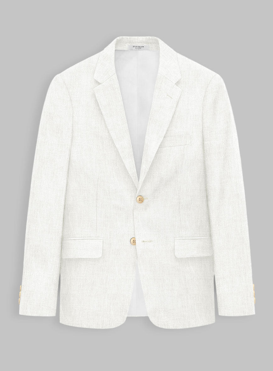 Italian Linen Eroe Jacket - StudioSuits
