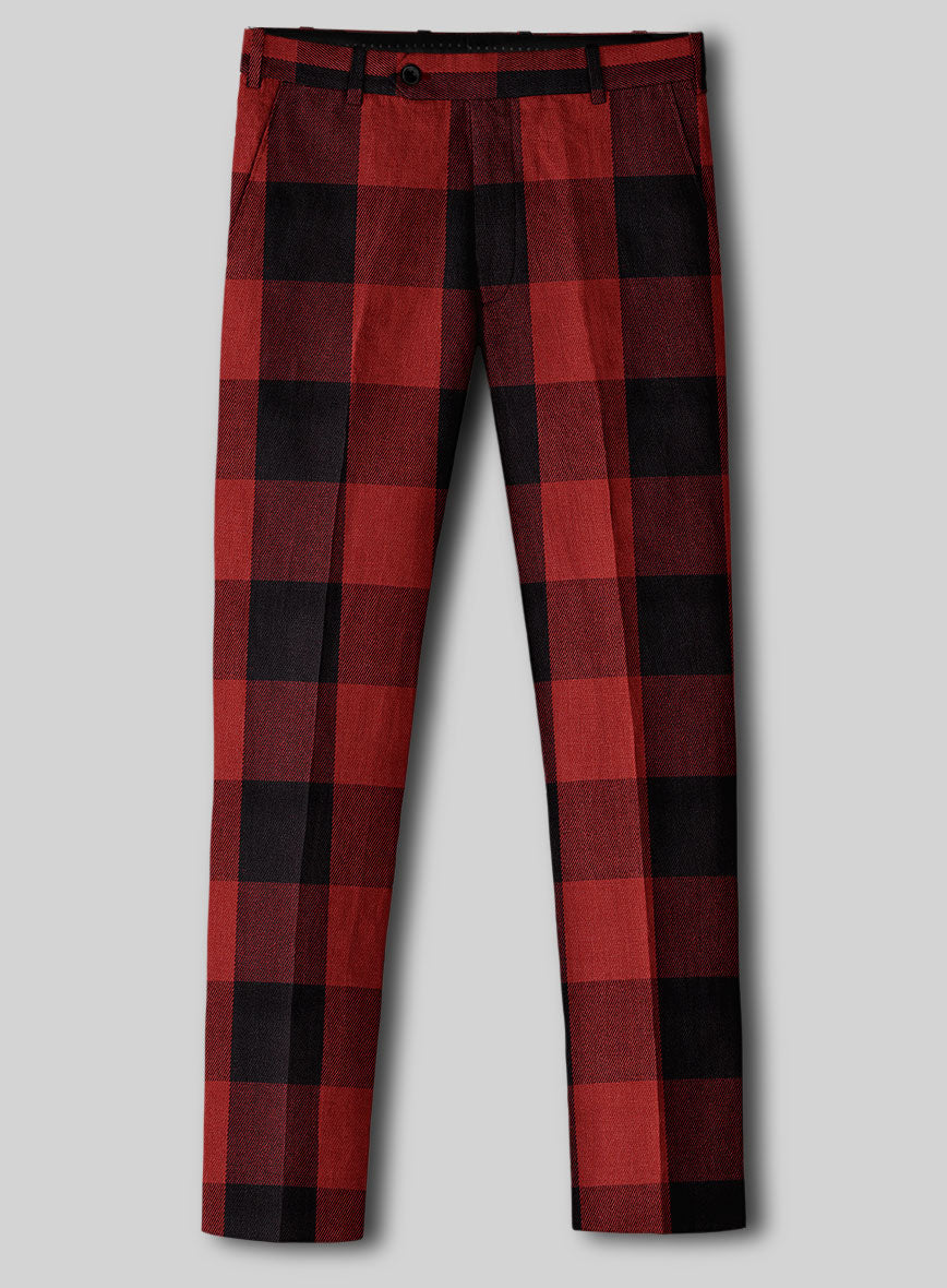 Italian Linen Gilberto Pants - StudioSuits