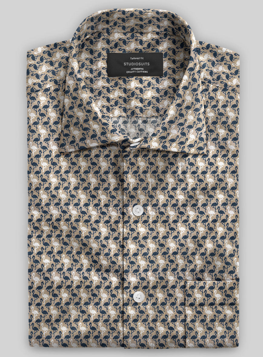 Italian Linen Ican Shirt - StudioSuits