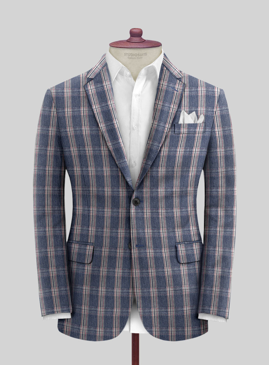 Italian Linen Ichico Jacket - StudioSuits