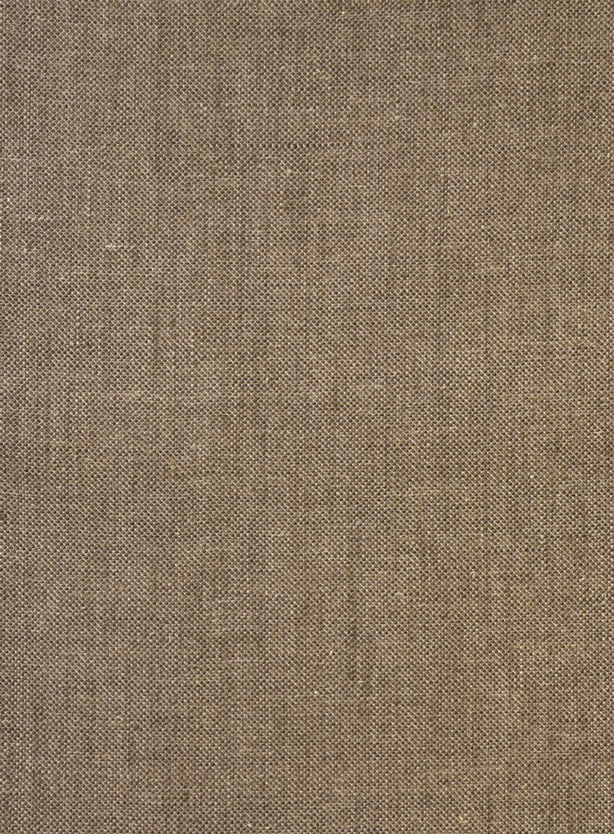 Italian Linen Irish Brown Jacket - StudioSuits
