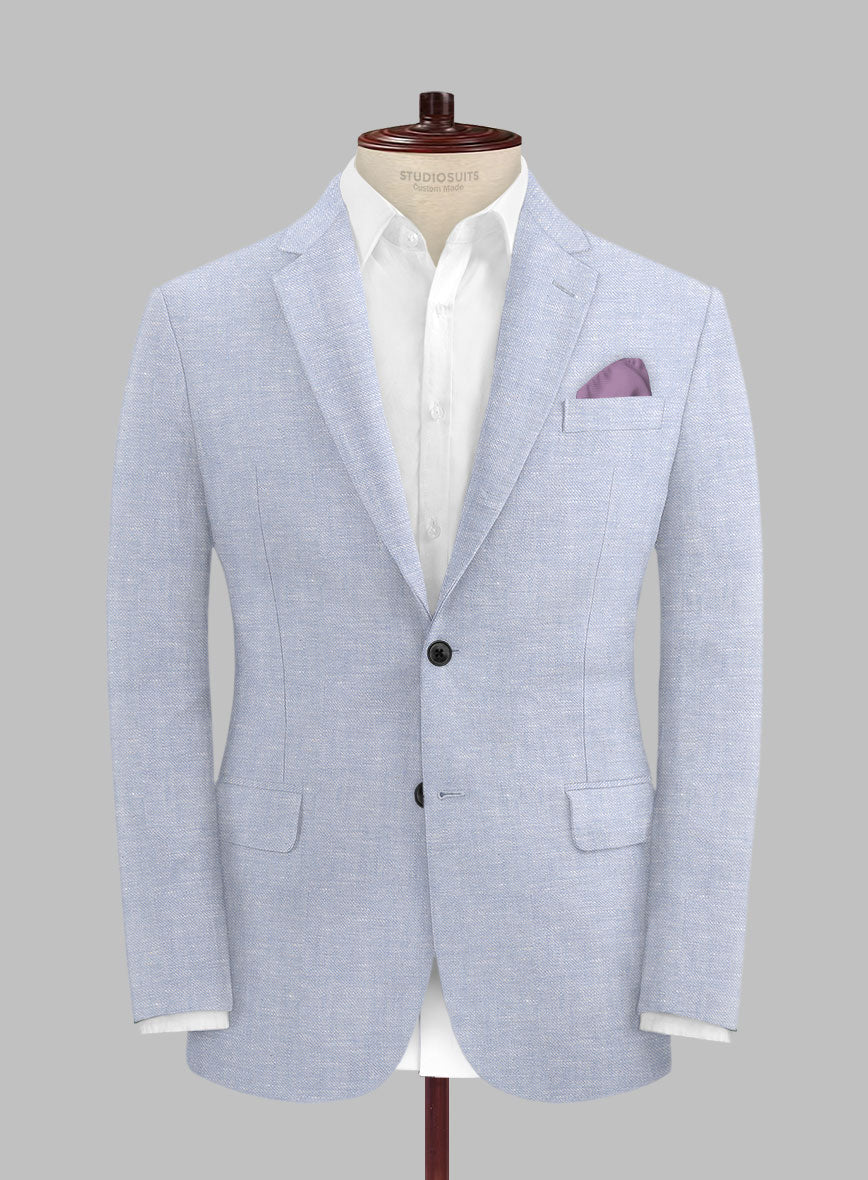Italian Linen Lavender Mist Suit - StudioSuits
