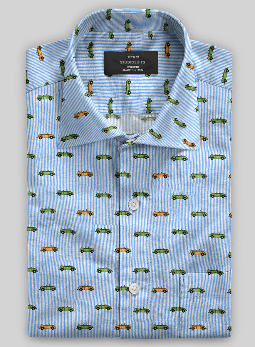 Italian Linen Leri Shirt - StudioSuits