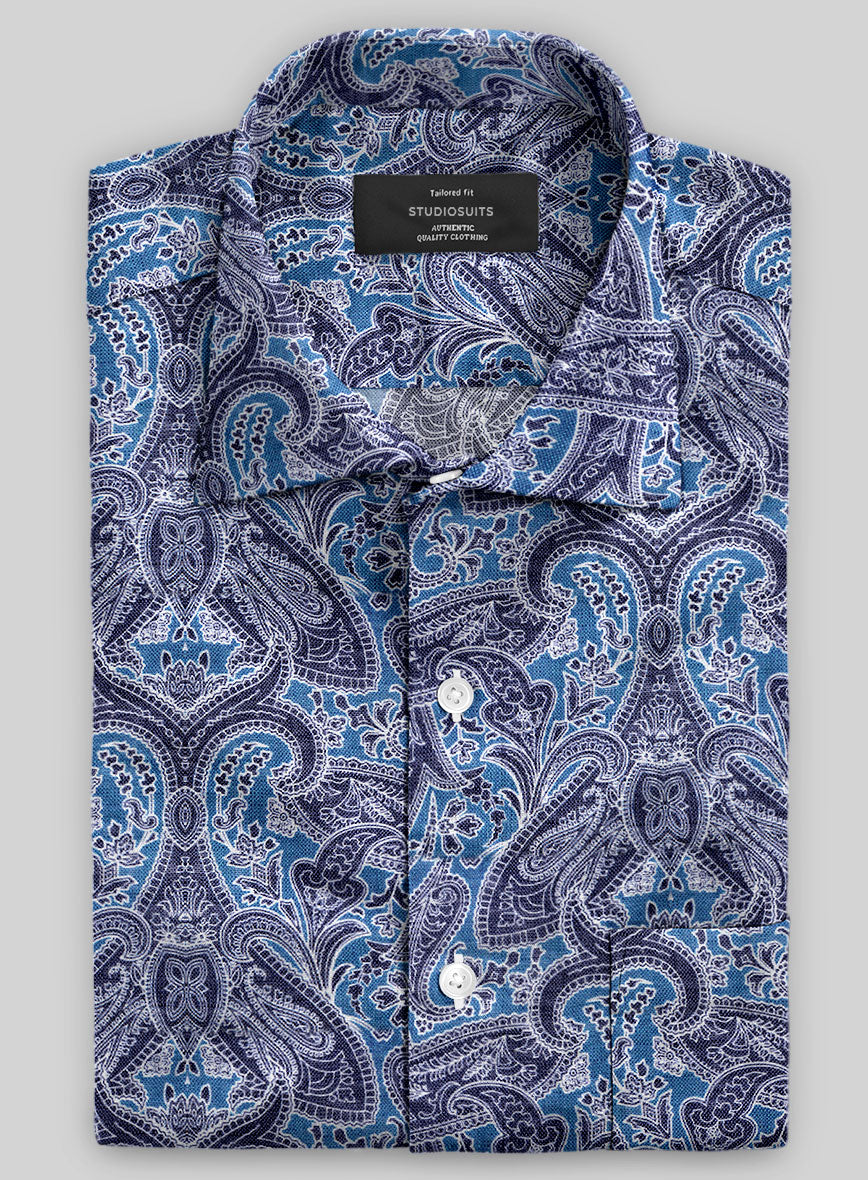Italian Linen Libro Shirt - StudioSuits