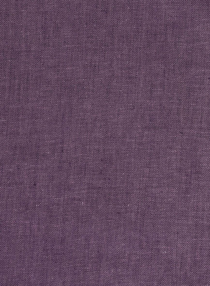 Italian Linen Lilac Mist Pants - StudioSuits