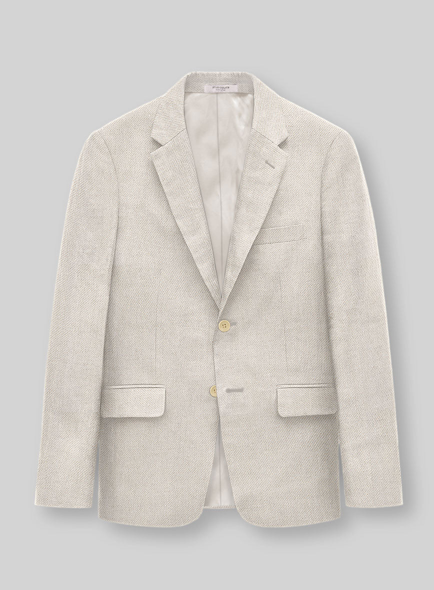Italian Linen Maffeo Jacket - StudioSuits
