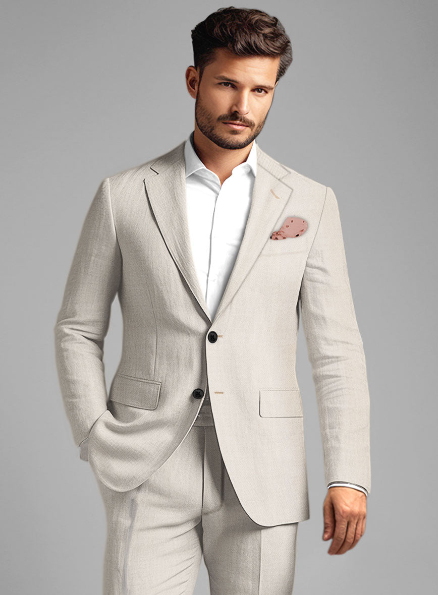 Italian Linen Maffeo Jacket - StudioSuits