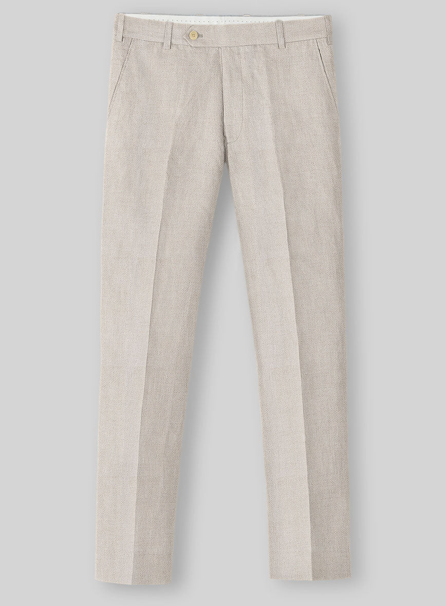 Italian Linen Maffeo Pants - StudioSuits