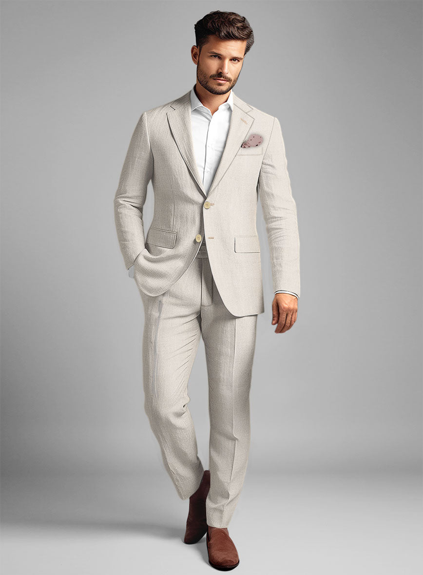 Italian Linen Maffeo Suit - StudioSuits