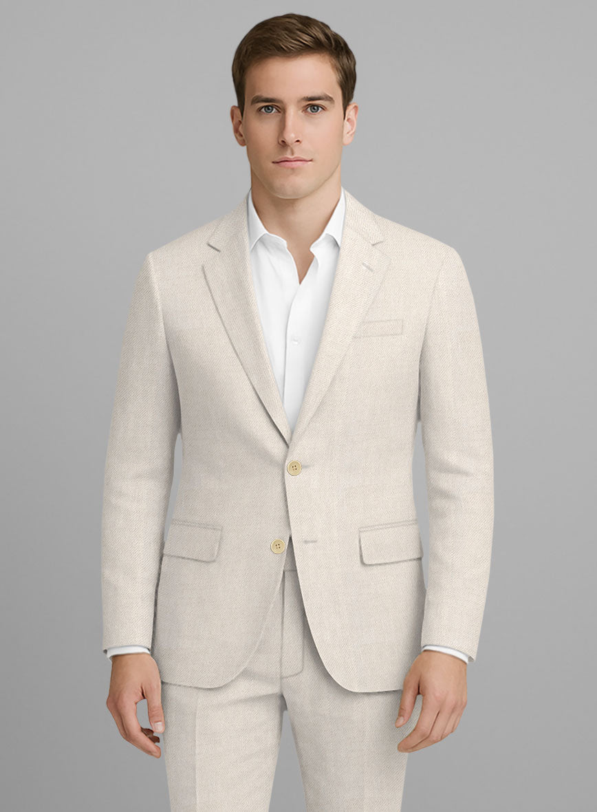 Italian Linen Maffeo Jacket - StudioSuits