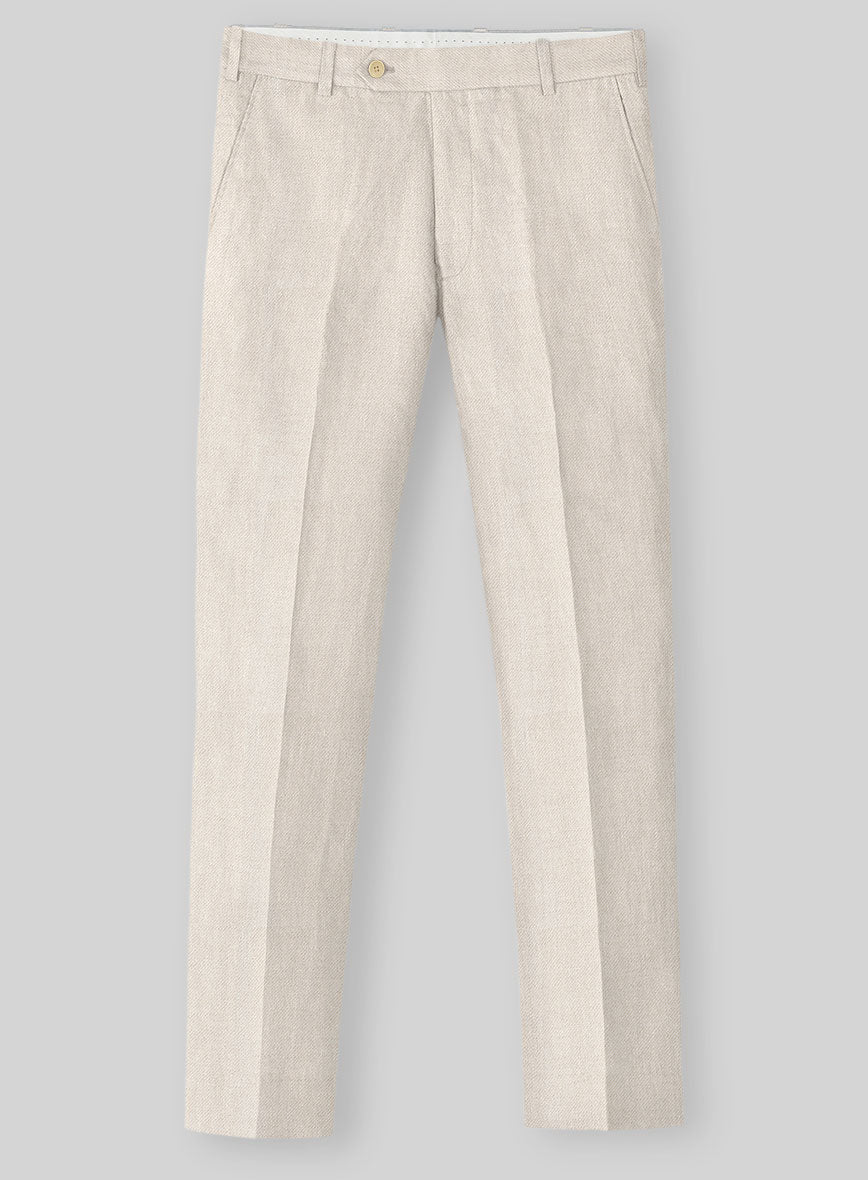 Italian Linen Maffeo Pants - StudioSuits