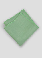 Italian Linen Pocket Square - Mojito Green - StudioSuits