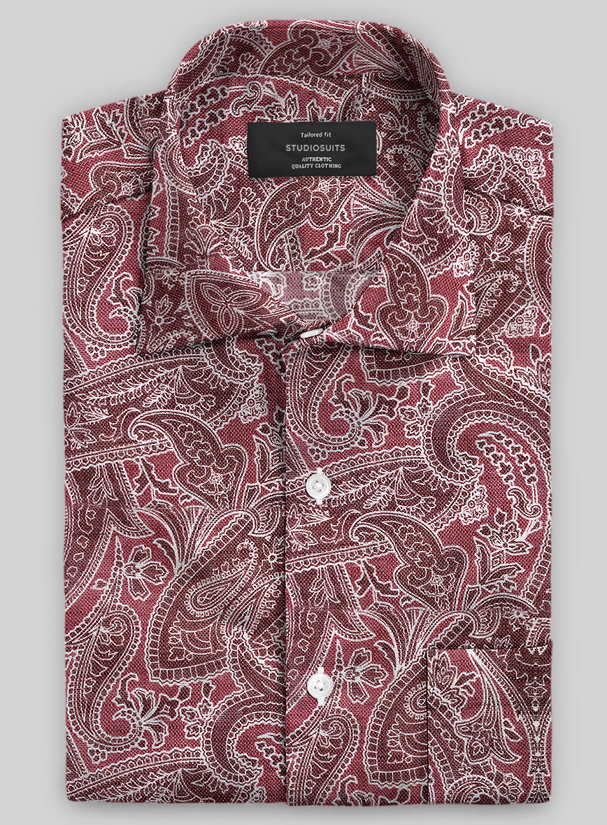 Italian Linen Panco Shirt - StudioSuits