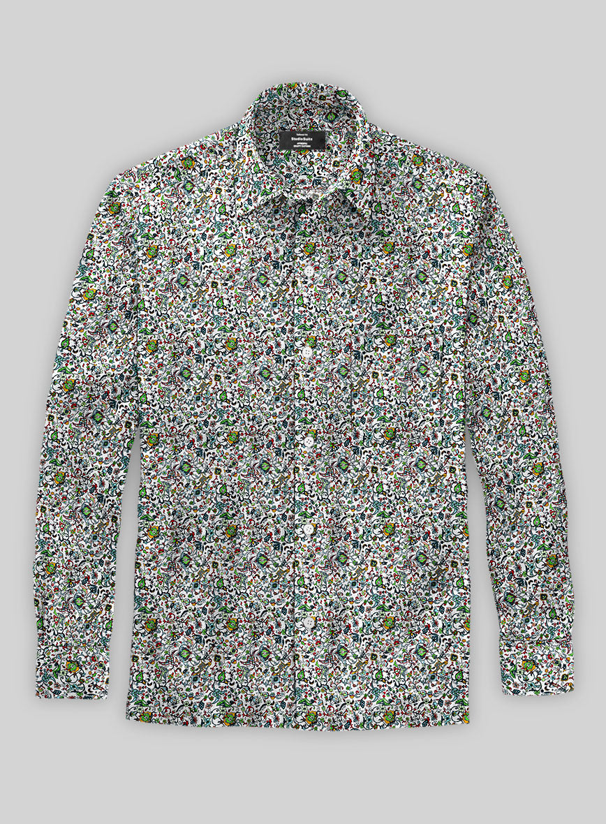 Italian Linen Pirsto Shirt - StudioSuits