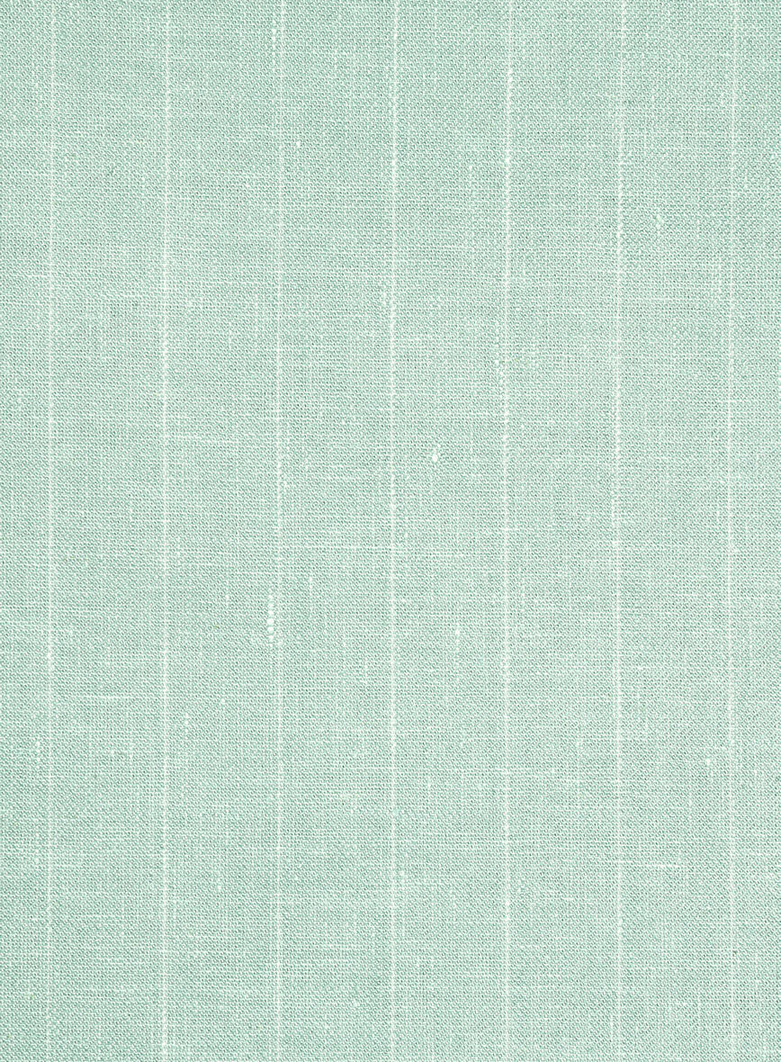 Italian Linen Pistano Stripe Pants - StudioSuits